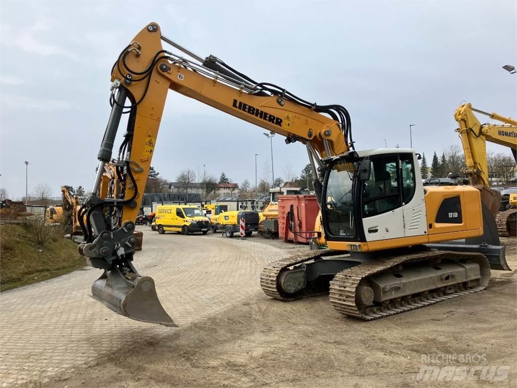 Liebherr R918 Pásová rýpadla