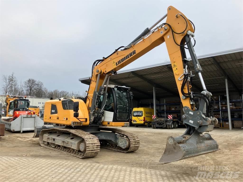 Liebherr R918 Pásová rýpadla