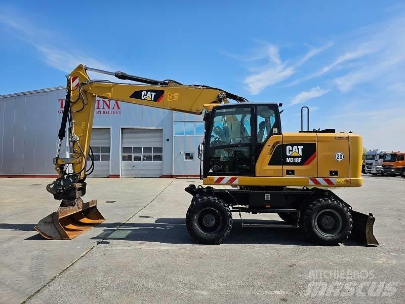 CAT M 318 F Kolová rýpadla