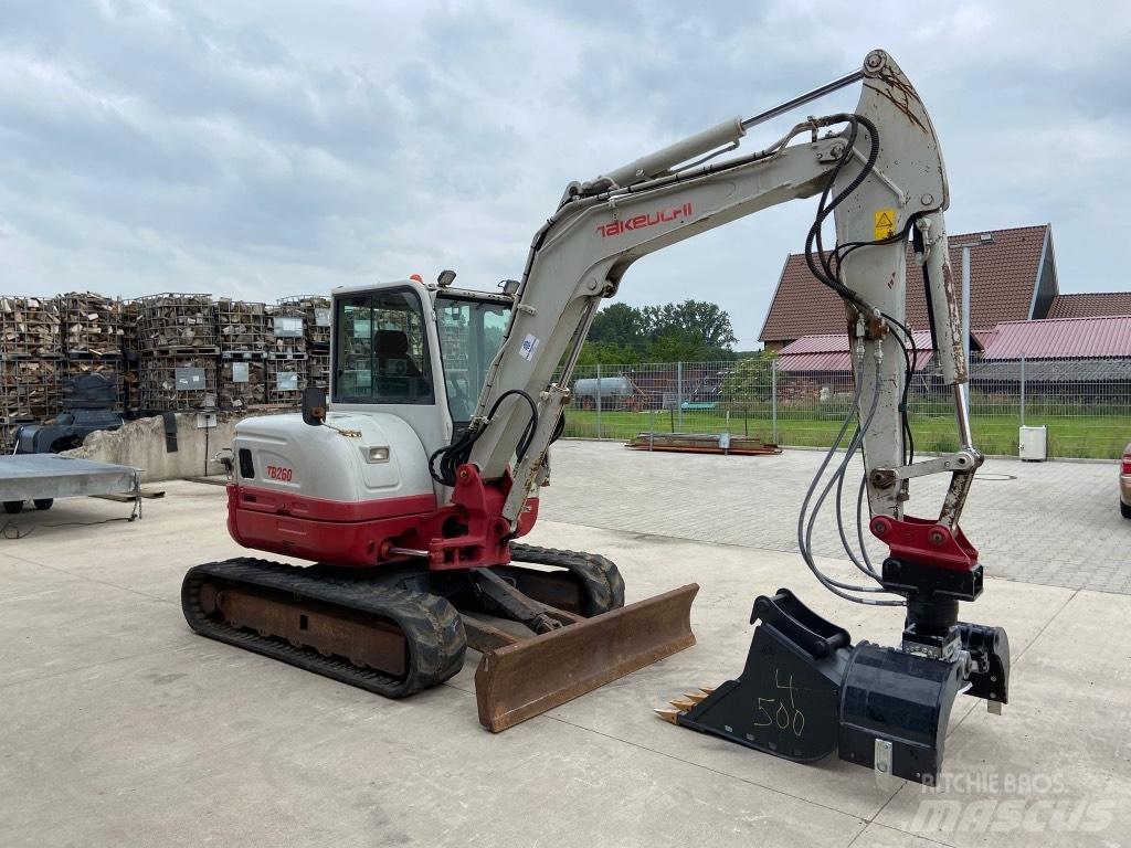 Takeuchi TB 260 Mini rýpadla < 7t