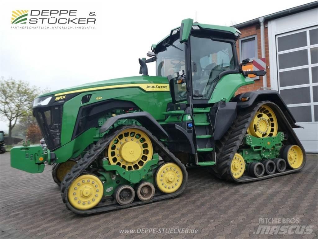 John Deere 8RX 410 Pásové jeřáby
