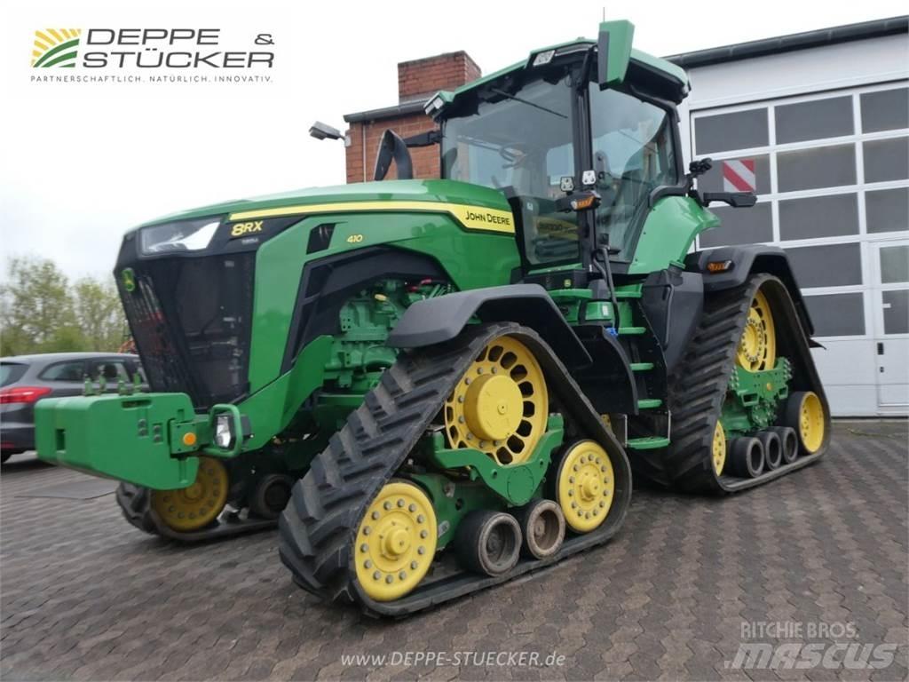 John Deere 8RX 410 Pásové jeřáby