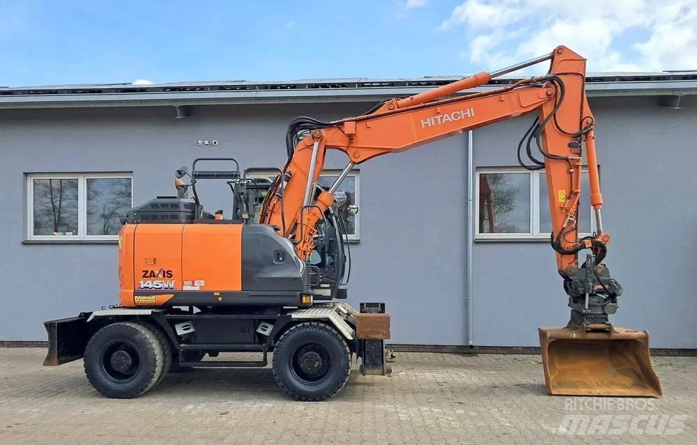 Hitachi ZX 145 W-6 Kolová rýpadla