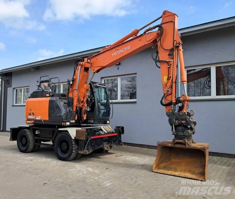 Hitachi ZX 145 W-6 Kolová rýpadla