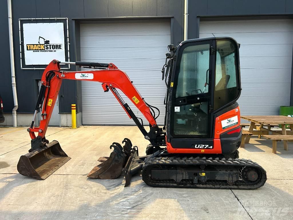 Kubota U 27-4 Mini rýpadla < 7t