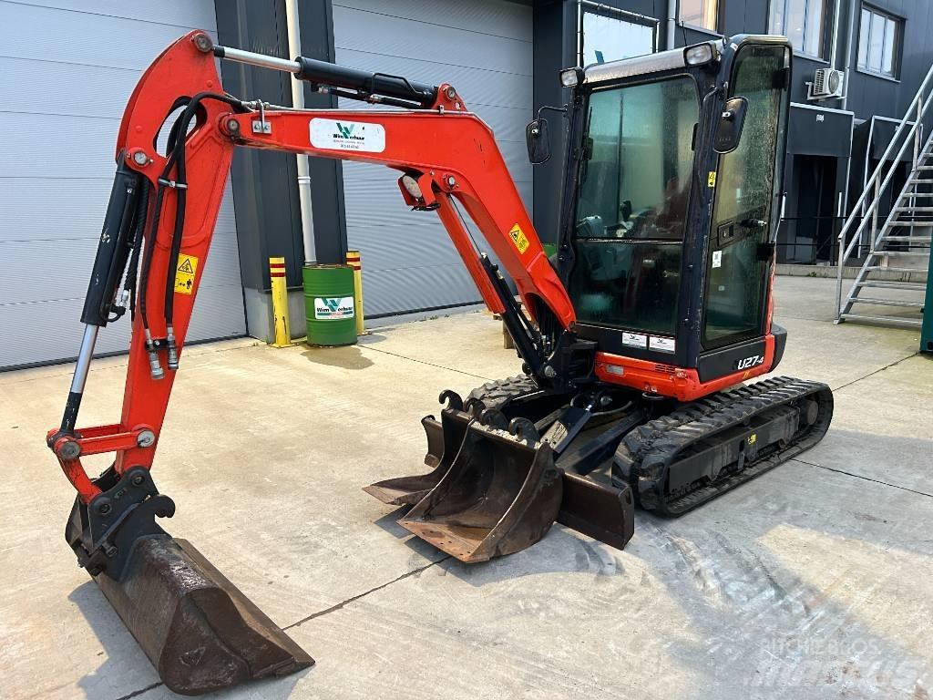 Kubota U 27-4 Mini rýpadla < 7t