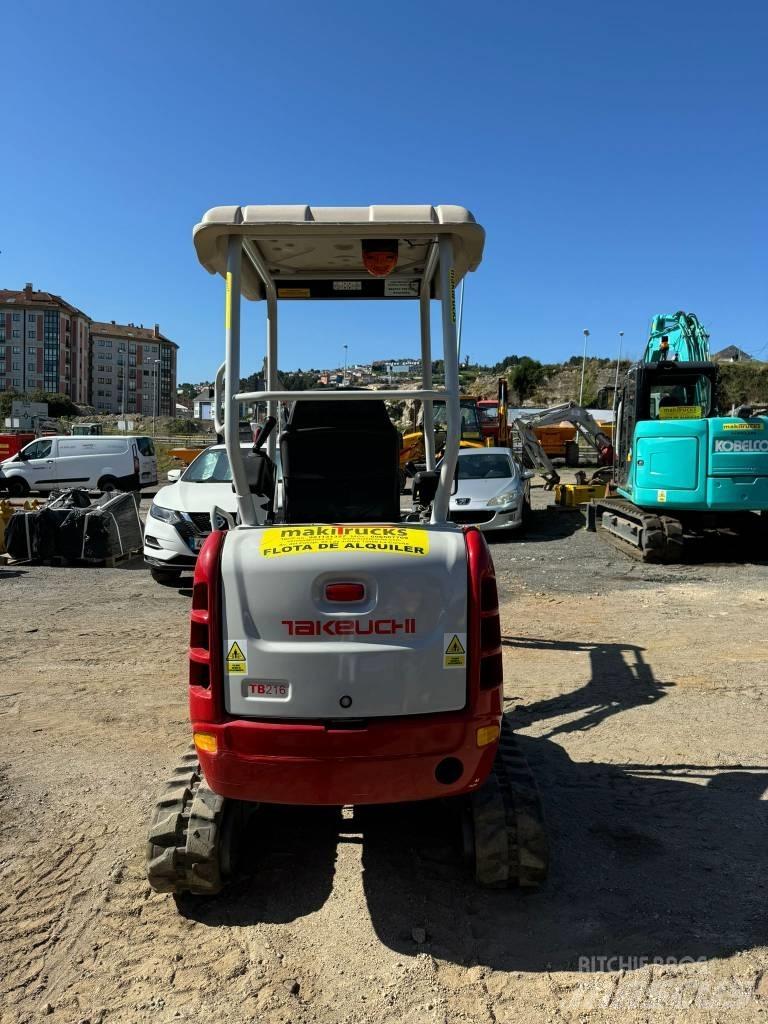 Takeuchi TB216 Mini rýpadla < 7t