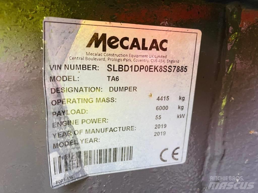 Mecalac TA 6 Vyklápěcí dempry