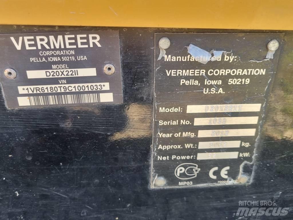 Vermeer D20x22II Horizontální vrtací zařízení