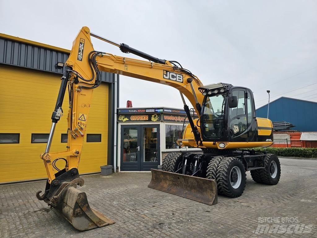 JCB JS145W Kolová rýpadla