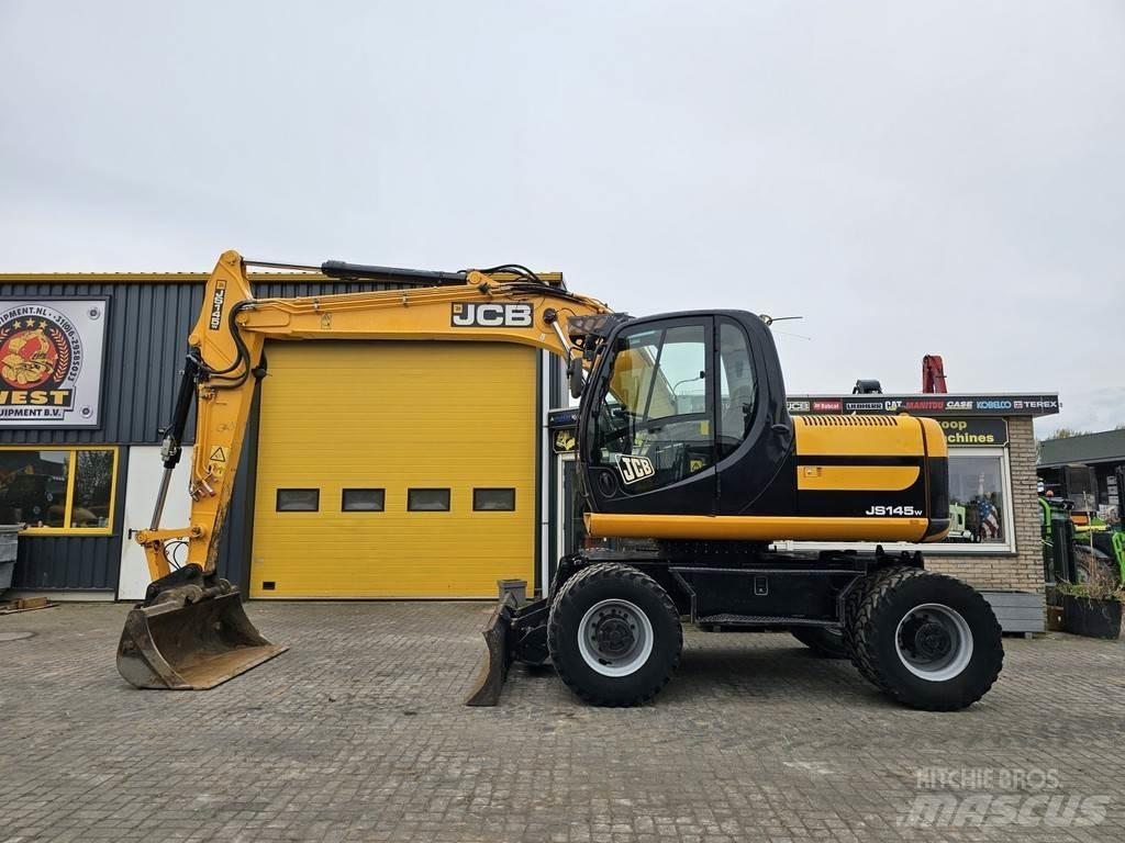 JCB JS145W Kolová rýpadla