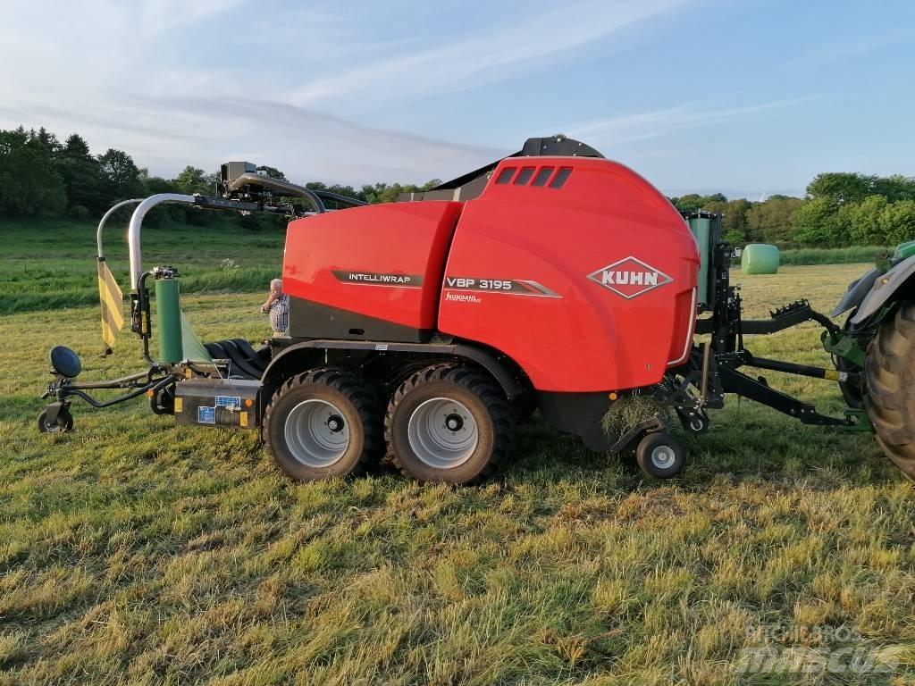 Kuhn VBP 3195 Lis na válcové balíky