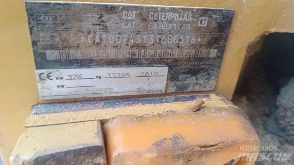 CAT 745 Kloubové dempry