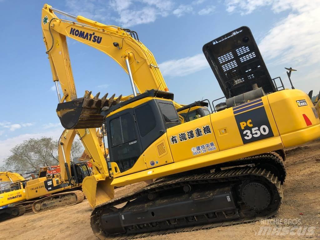 Komatsu 350 Pásová rýpadla