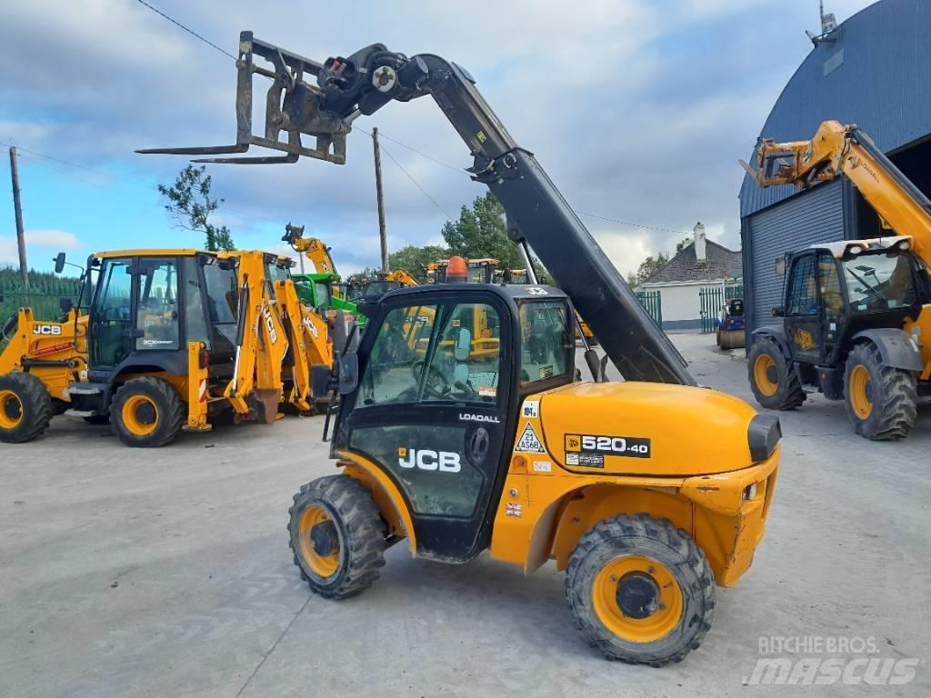 JCB 520-40 Teleskopické nakladače pro zemědělství