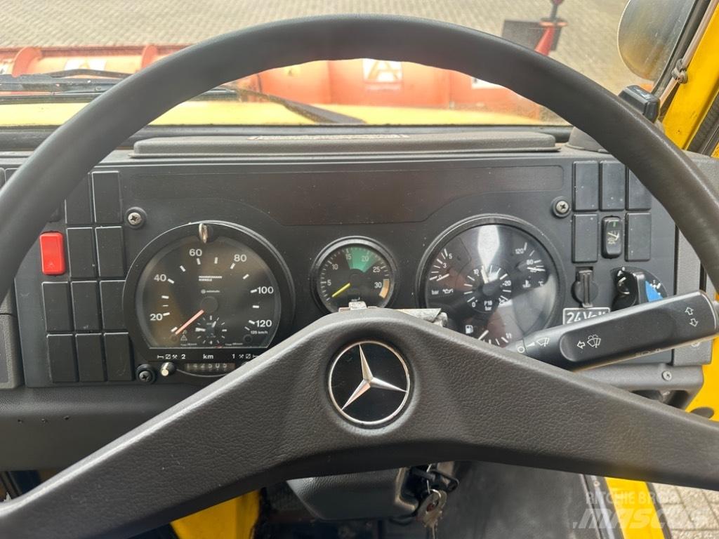 Unimog U1400 Rail Sypače písku a soli