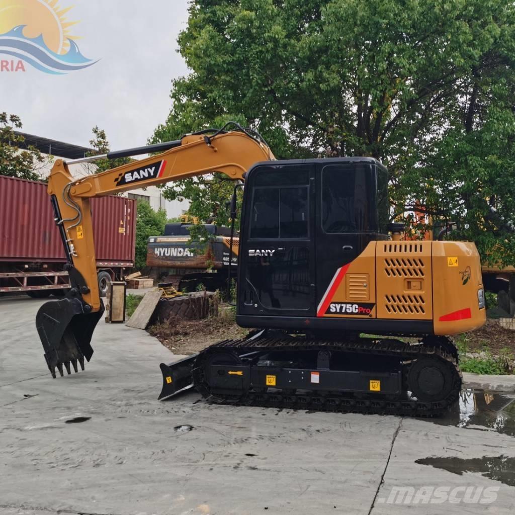 Sany SY 75 C Pásová rýpadla