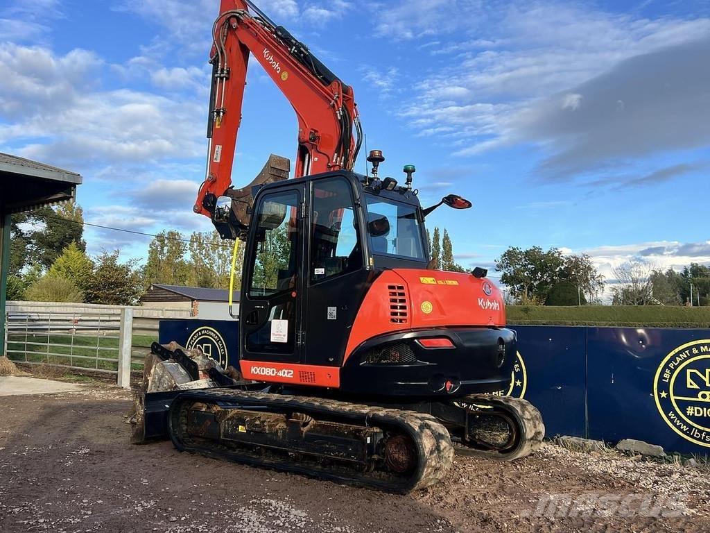 Kubota KX080-4a2 Speciální bagry