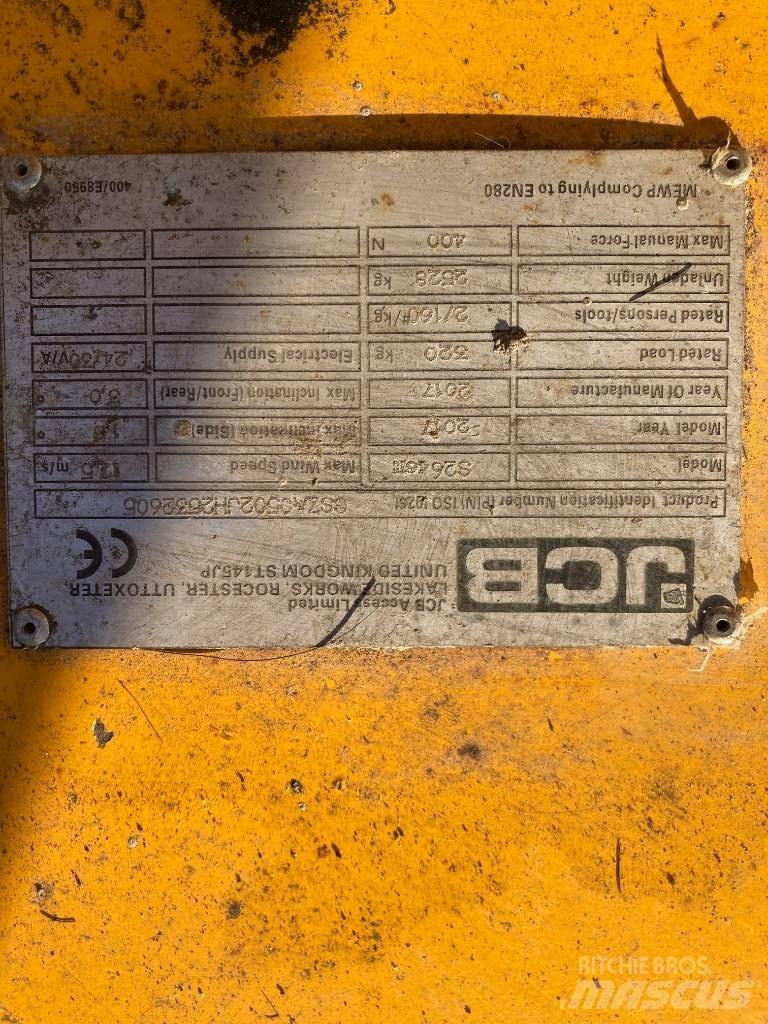 JCB S 2646 E Nůžková zvedací plošina