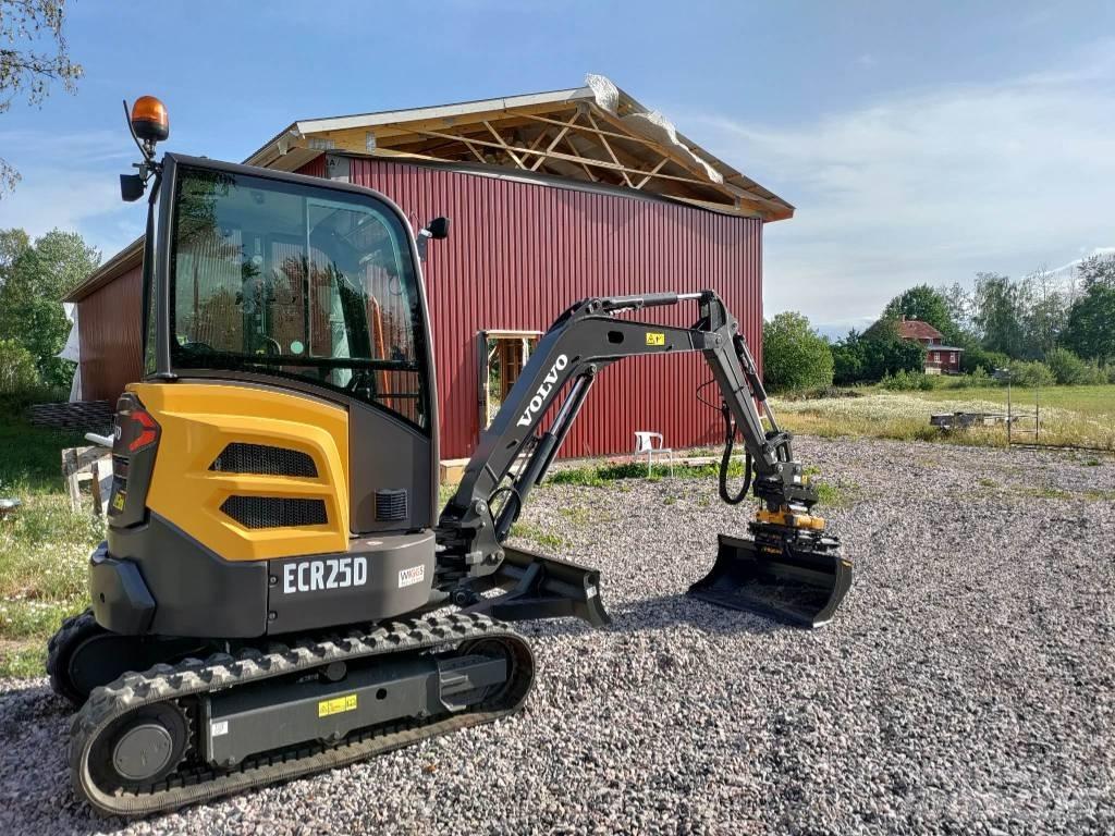 Volvo ECR 25 D Mini rýpadla < 7t