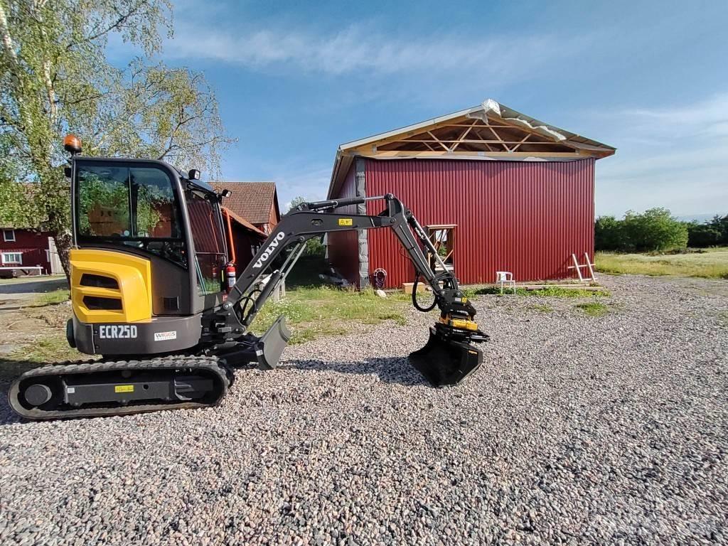 Volvo ECR 25 D Mini rýpadla < 7t