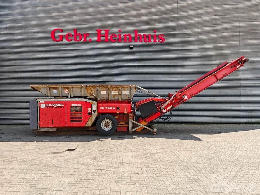 Hammel VB 750 D Drtiče odpadu