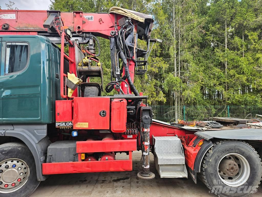 Scania R 560 Vozy na přepravu kmenů