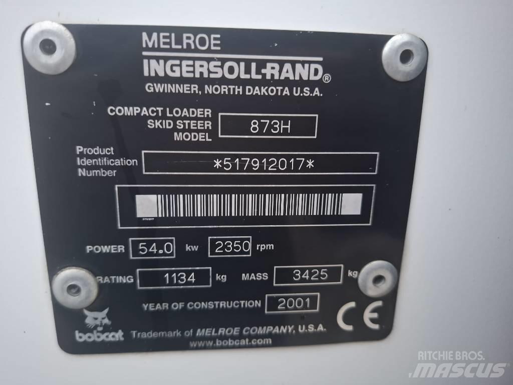 Bobcat 873H Smykem řízené nakladače