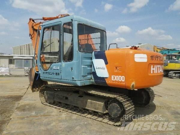 Hitachi EX100-3 Pásová rýpadla