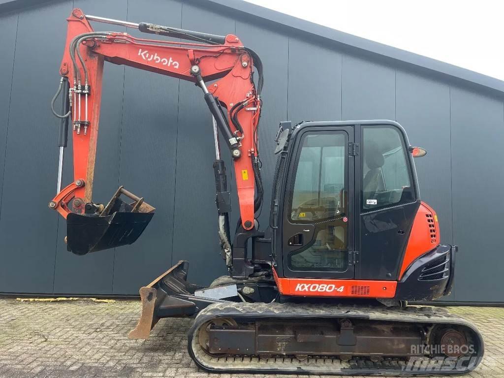 Kubota Kx080-4 Midi rýpadla 7t - 12t