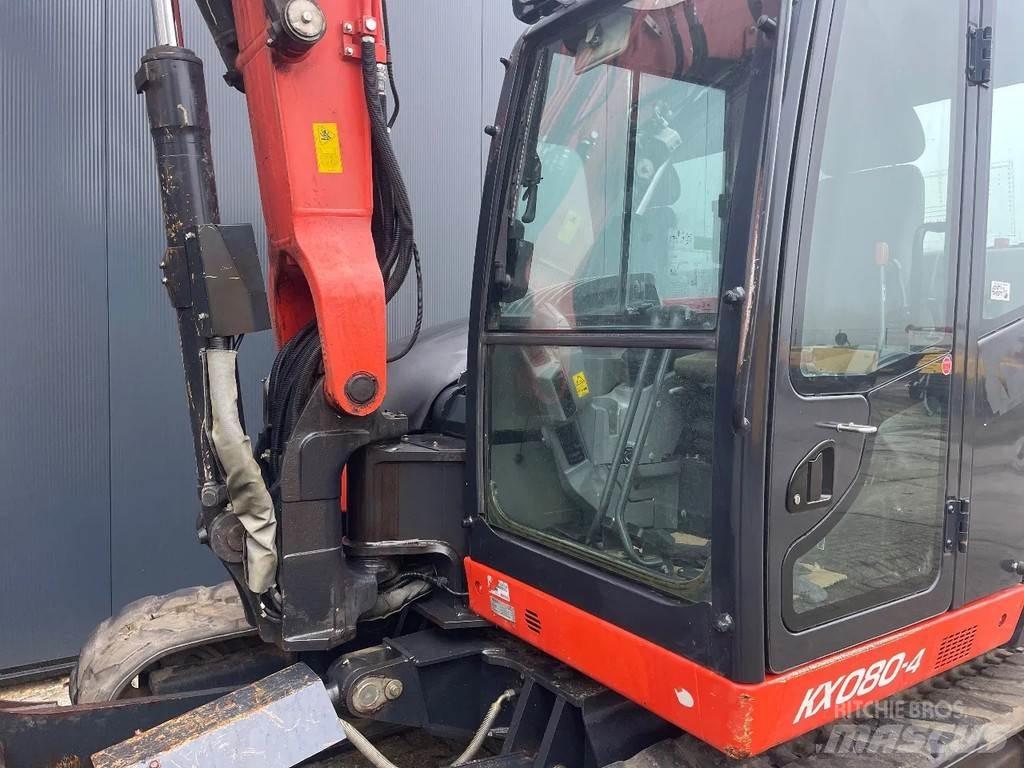 Kubota Kx080-4 Midi rýpadla 7t - 12t