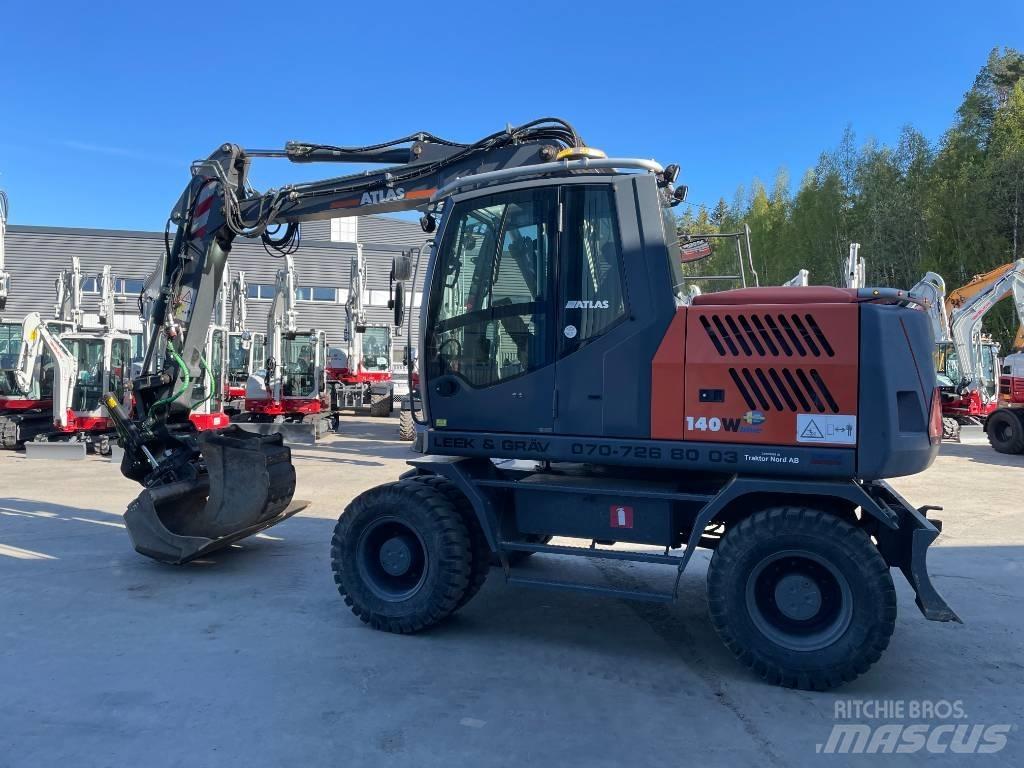 Atlas 140 W Kolová rýpadla