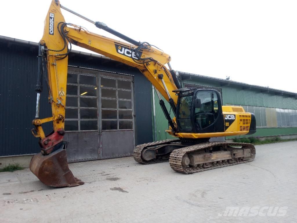 JCB JS260 JS240 Pásová rýpadla