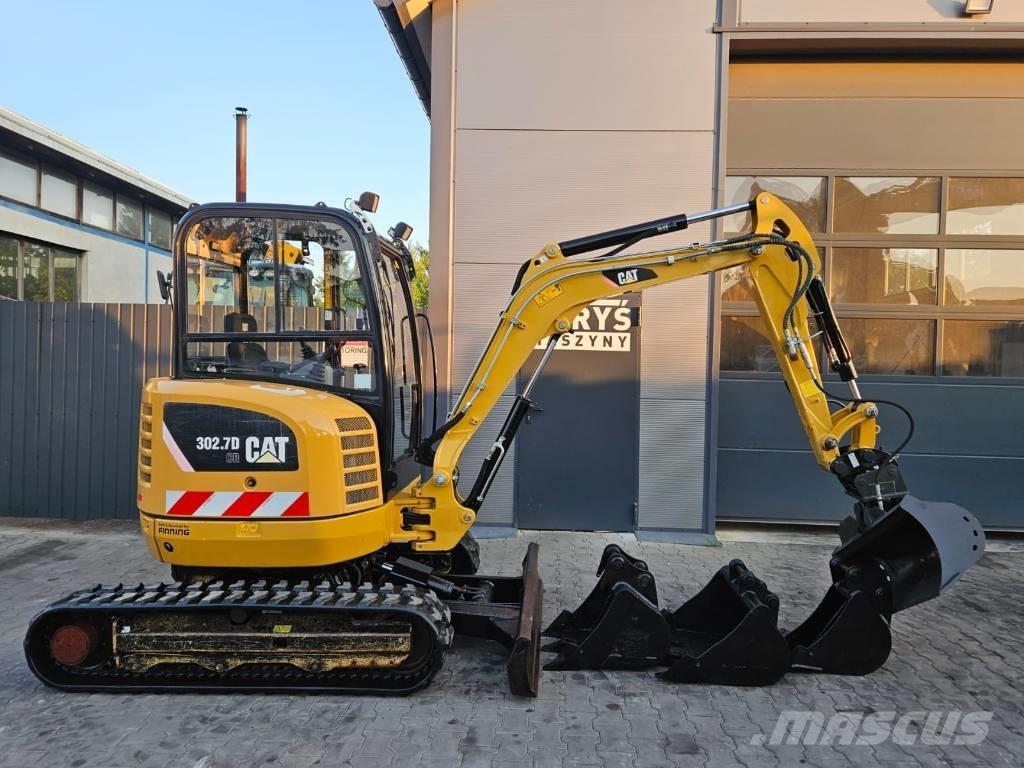 CAT 302.7 D CR Mini rýpadla < 7t