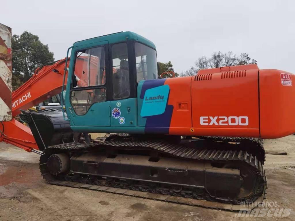 Hitachi EX 200 Pásová rýpadla