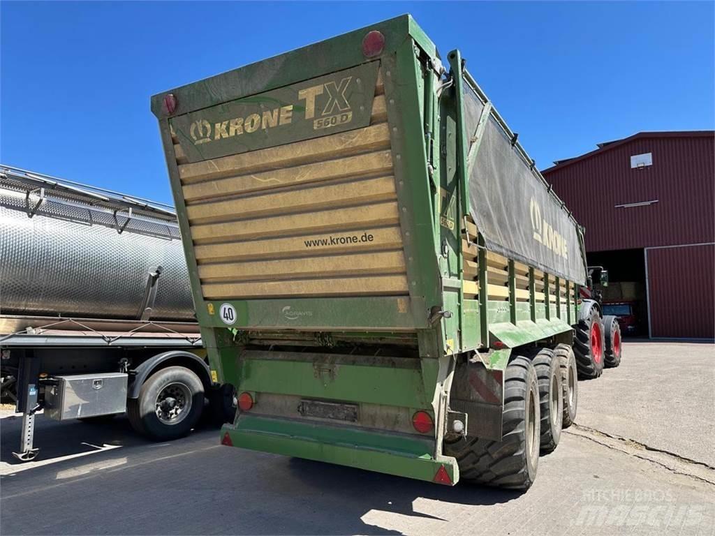 Krone TX 560D Obilné návěsy