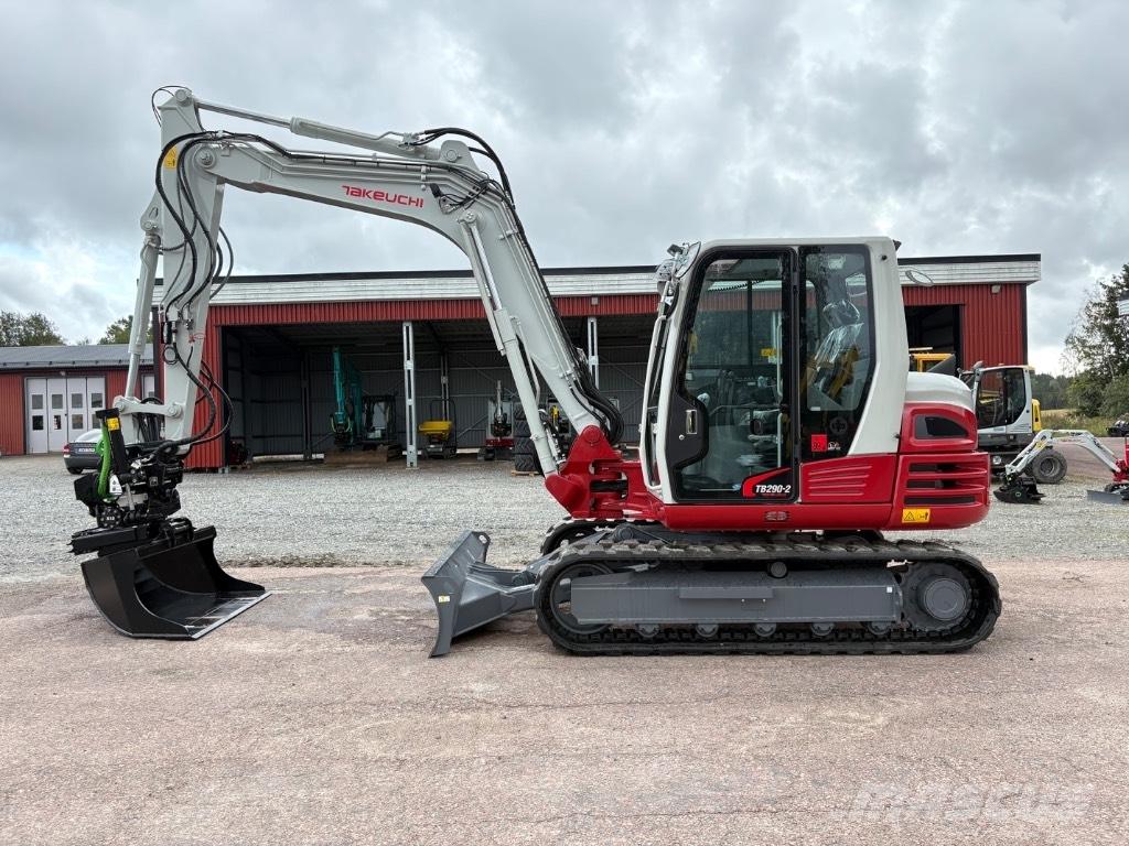 Takeuchi TB290 Midi rýpadla 7t - 12t