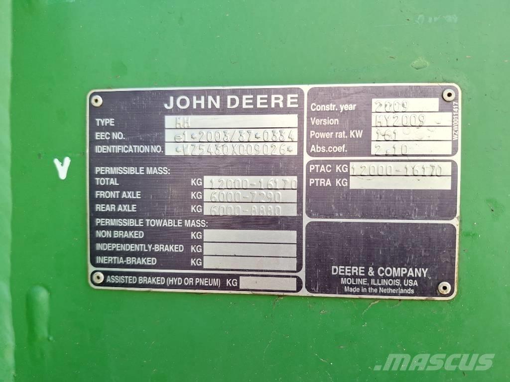 John Deere 5430i Samohybné postřikovače
