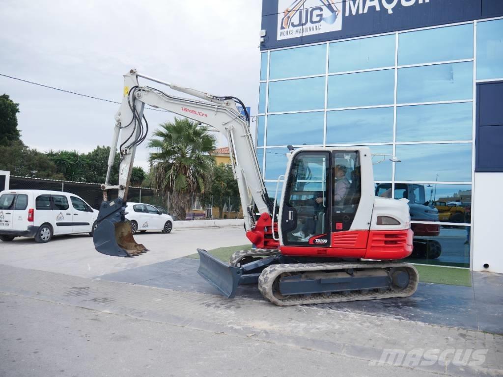 Takeuchi TB 290 Midi rýpadla 7t - 12t