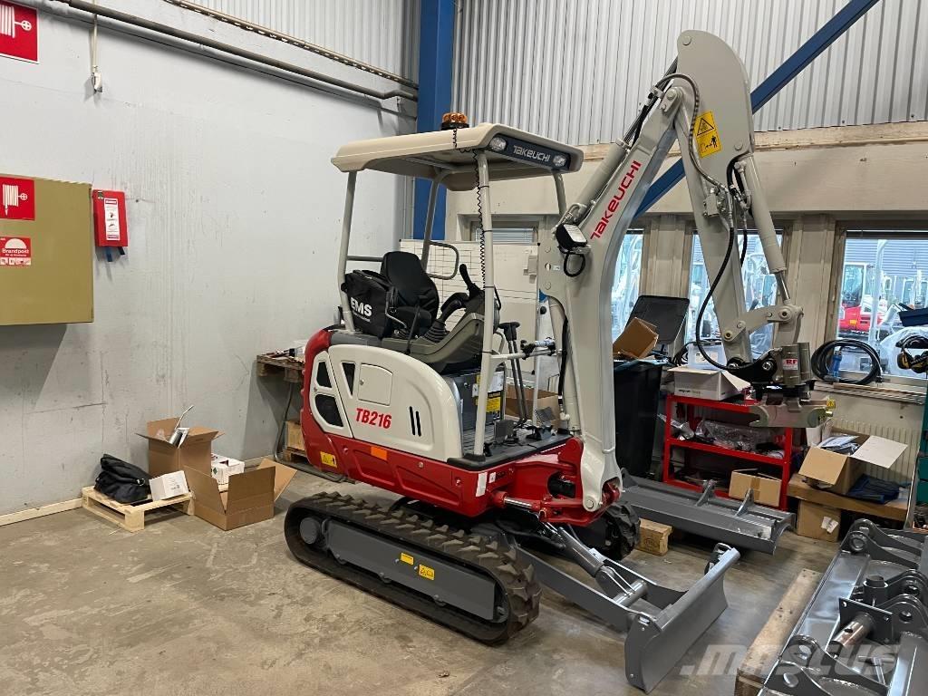 Takeuchi TB 216 Mini rýpadla < 7t
