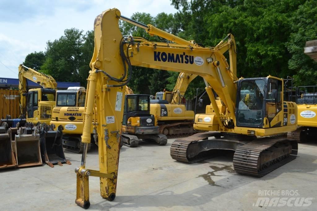 Komatsu PC 210 LC-11 Pásová rýpadla