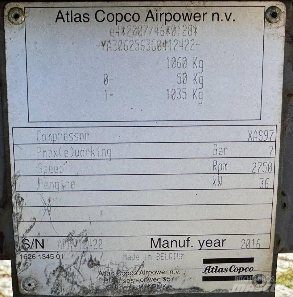 Atlas Copco XAS97 Kompresory