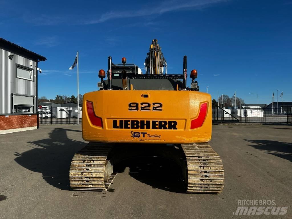 Liebherr 922 Pásová rýpadla