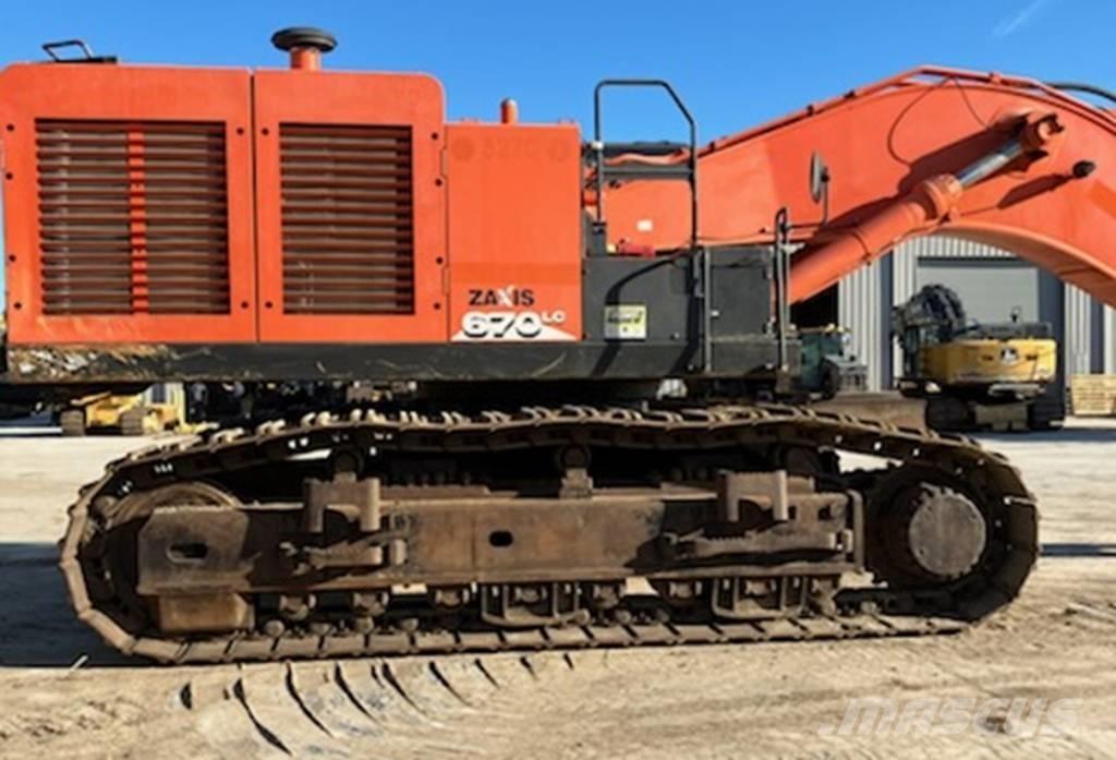 Hitachi ZX670LC-6 Pásová rýpadla