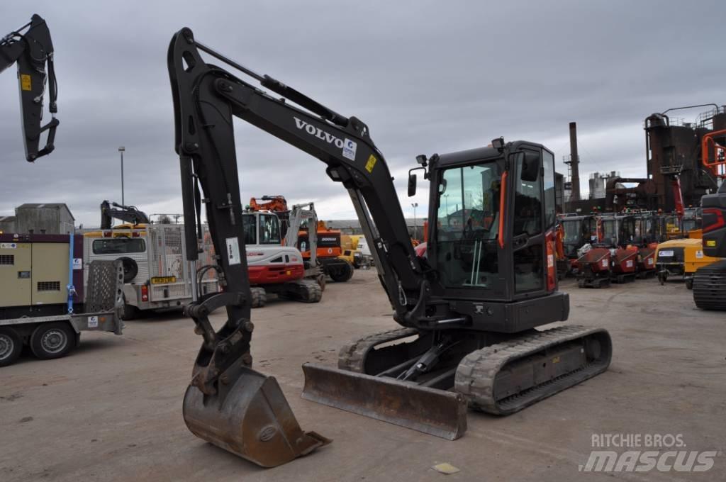 Volvo ECR50F Mini rýpadla < 7t