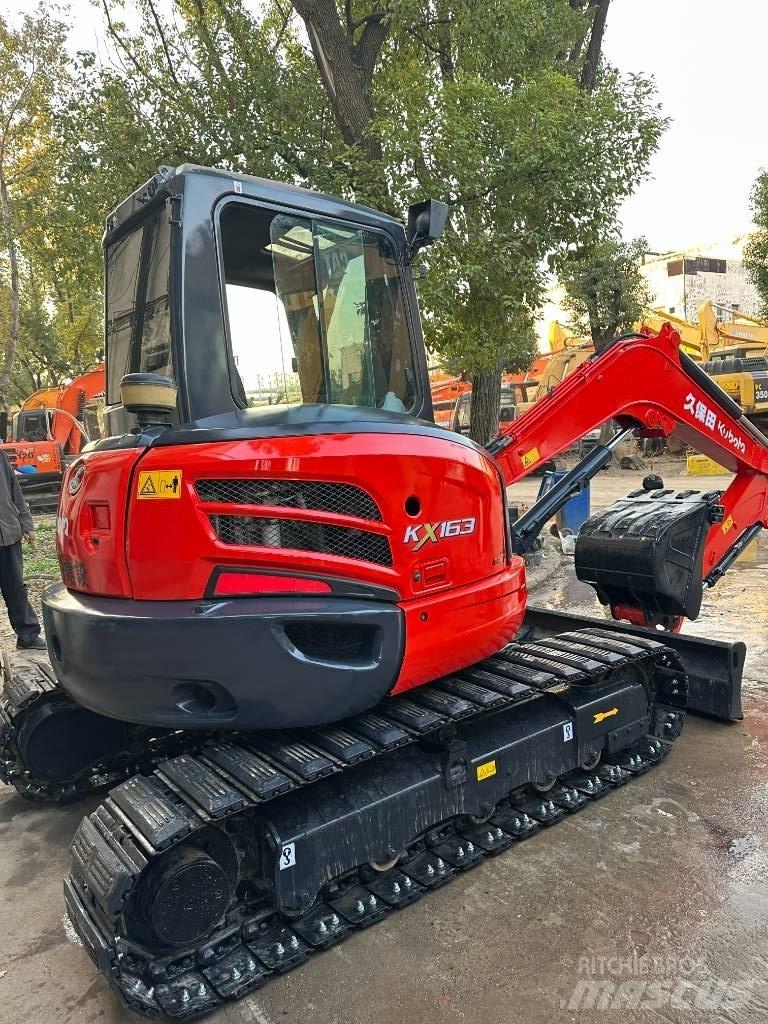 Kubota KX 163-5 Pásová rýpadla
