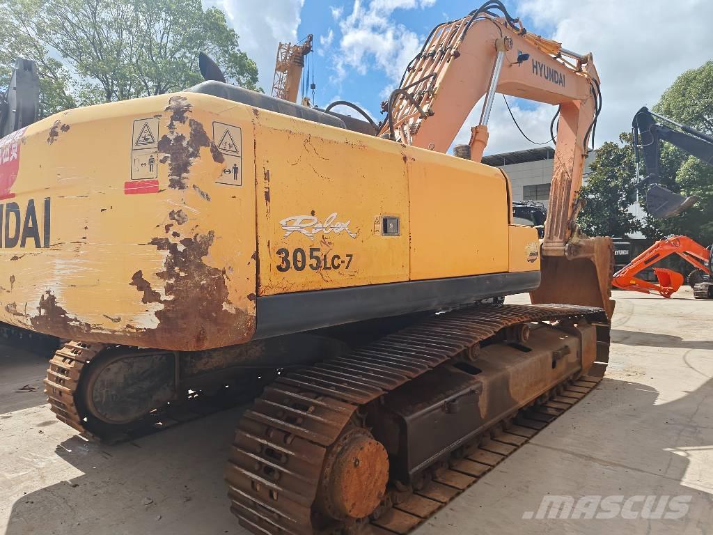 Hyundai R305LC-7 Pásová rýpadla