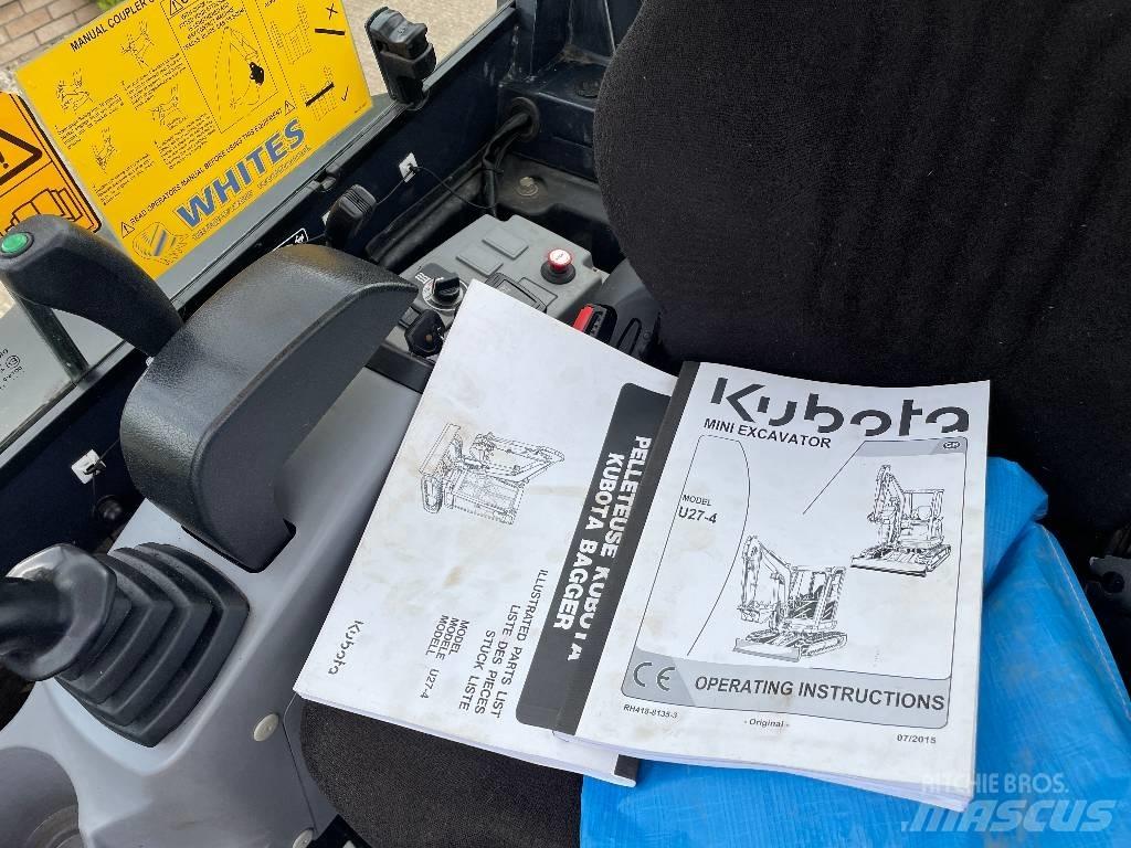 Kubota U 27-4 Mini rýpadla < 7t
