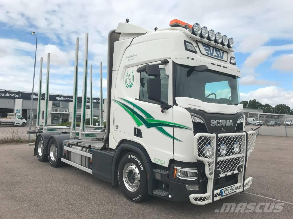 Scania R 770 6x4 Vozy na přepravu kmenů