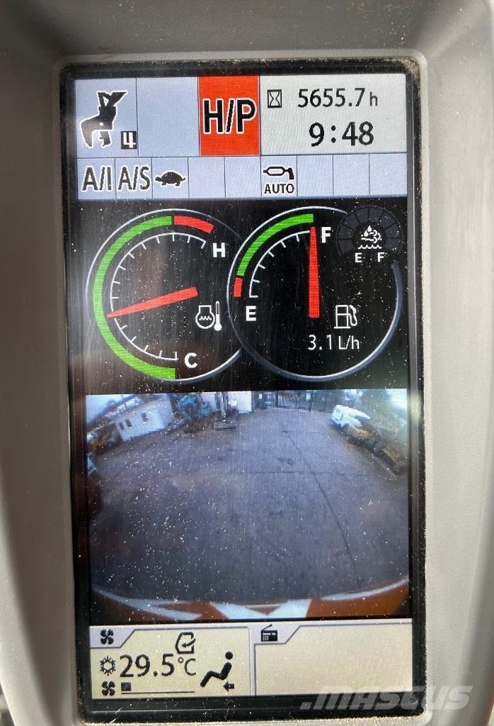 Hitachi 490 Pásová rýpadla